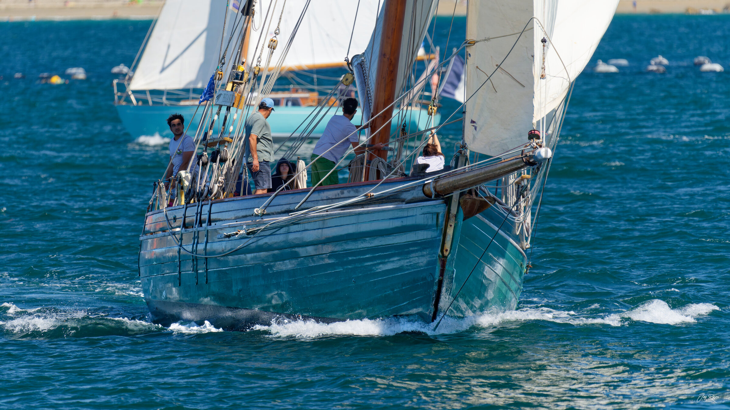 Pegasus en navigation depuis Camaret