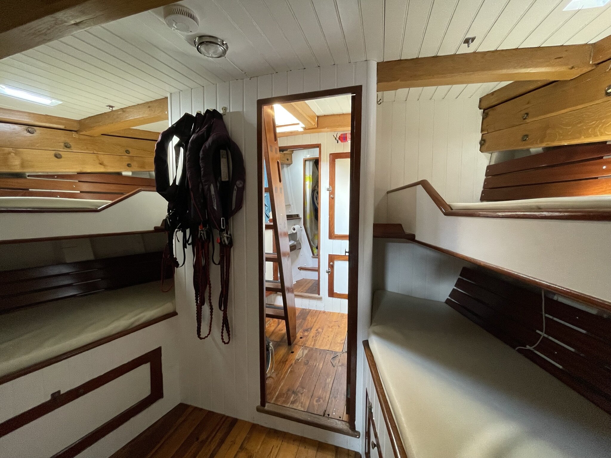 Couchettes à bord de Pegasus